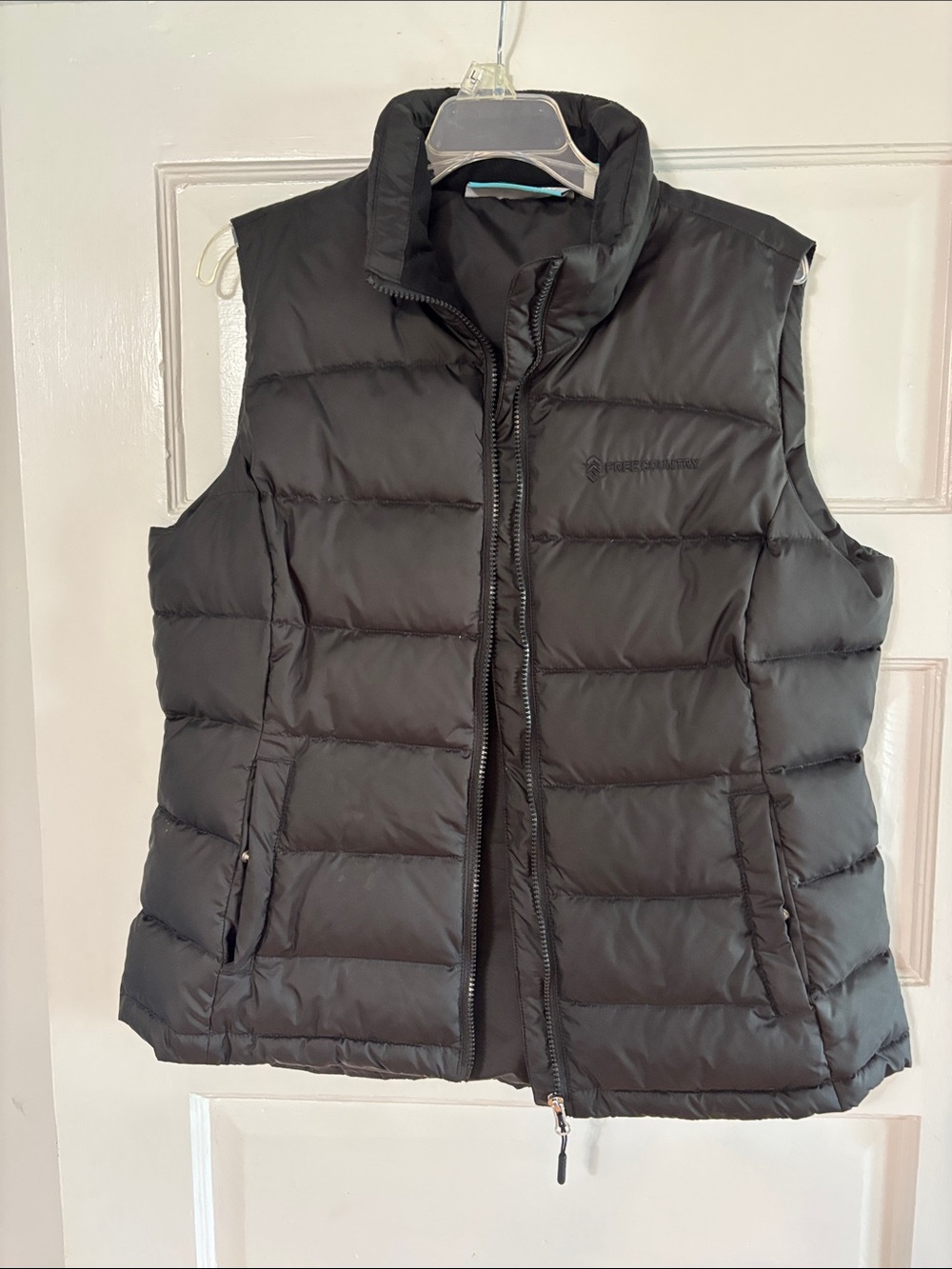 Free Country Black Puffer Vest